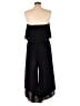 Angashion 100% Polyester Solid Black Jumpsuit Size M - photo 2