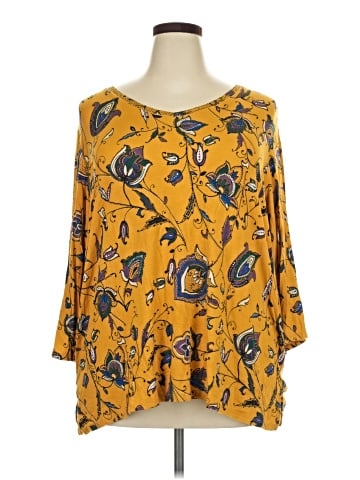 Westport 3/4 Sleeve Blouse (view 1)