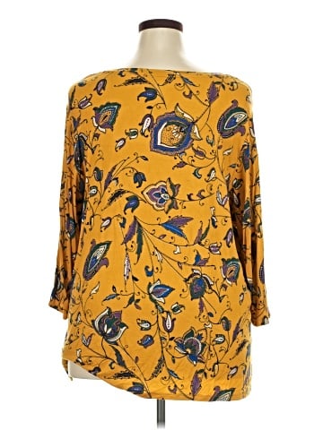 Westport 3/4 Sleeve Blouse (view 2)