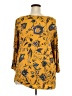 Westport Yellow 3/4 Sleeve Blouse Size 3X - photo 2