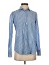 J.Crew Stripes Blue Long Sleeve Button-Down Shirt Size 4 - photo 1