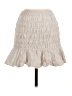 Leith Solid Ivory Casual Skirt Size XS - photo 1