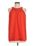 Adrienne Vittadini 100% Polyester Orange Sleeveless Blouse Size M - photo 1