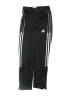 Adidas 100% Polyester Black Track Pants Size 11 - 12 - photo 1