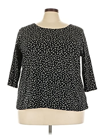 Isaac Mizrahi LIVE! 3/4 Sleeve T-Shirt (view 1)