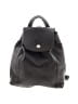 Longchamp 100% Leather Solid Black Gray Backpack One size - photo 1
