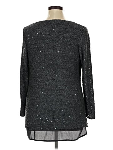 Roz & Ali Long Sleeve Blouse (view 2)