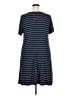 Old Navy Stripes Blue Casual Dress Size XXL - photo 2