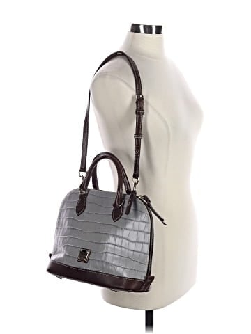 Dooney & Bourke Leather Satchel (view 2)