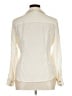 Cache Ivory Long Sleeve Silk Top Size XL - photo 2