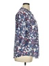Charter Club Paisley Blue 3/4 Sleeve Button-Down Shirt Size XL - photo 4