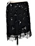 J.Crew Collection 100% Polyamide Stars Black Formal Skirt Size 6 - photo 2