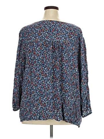 St. John's Bay 3/4 Sleeve Blouse (view 2)