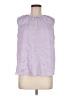 Versona 100% Polyester Purple Sleeveless Blouse Size M - photo 1