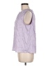 Versona 100% Polyester Purple Sleeveless Blouse Size M - photo 5