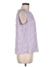 Versona 100% Polyester Purple Sleeveless Blouse Size M - photo 4