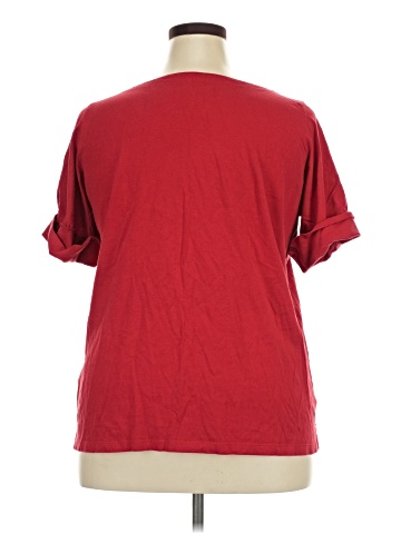 Woman Within 3/4 Sleeve T-Shirt (view 2)