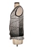 Calvin Klein 100% Polyester Gray Sleeveless Blouse Size XS - photo 5