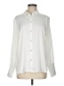 Halogen 100% Polyester Solid Ivory Long Sleeve Blouse Size M - photo 1