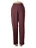 Adidas Solid Burgundy Dress Pants Size M - photo 1