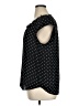 Daniel Rainn 100% Polyester Polka Dots Black Short Sleeve Blouse Size XL - photo 5