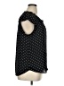 Daniel Rainn 100% Polyester Polka Dots Black Short Sleeve Blouse Size XL - photo 4