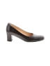 Chanel 100% Leather Gray Interlocking CC Logo Pumps Size EU 36 (wide) - photo 1