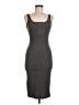 Unbranded Solid Gray Casual Dress Size M - photo 1
