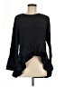 Gracia 100% Polyester Black Long Sleeve Blouse Size M - photo 1