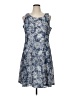 Perceptions Paisley Blue Casual Dress Size XL - photo 1