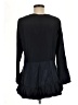 Gracia 100% Polyester Black Long Sleeve Blouse Size M - photo 2