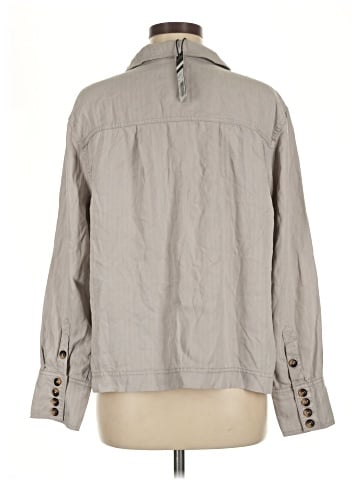 Max Jeans Long Sleeve Button-Down Shirt (view 2)
