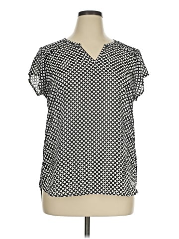 Pleione Short Sleeve Blouse (view 1)