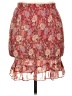 Haute Monde Paisley Red Casual Skirt Size XL - photo 1
