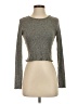 American Eagle Outfitters Metallic Gray Cardigan Size S - photo 1