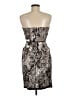 BCBGMAXAZRIA Paisley Gray Cocktail Dress Size 6 - photo 2