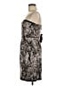 BCBGMAXAZRIA Paisley Gray Cocktail Dress Size 6 - photo 5