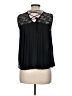 Zara Basic Black Sleeveless Blouse Size M - photo 2
