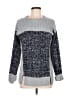 Romeo & Juliet Couture 100% Acrylic Tweed Gray Pullover Sweater Size S - photo 1