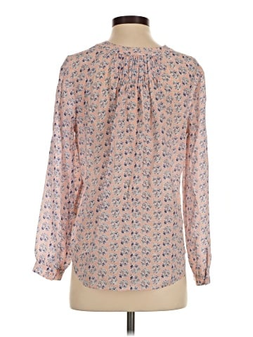 Rebecca Taylor Long Sleeve Silk Top (view 2)