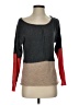 THML Color Block Gray Pullover Sweater Size S - photo 1