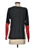 THML Color Block Gray Pullover Sweater Size S - photo 2