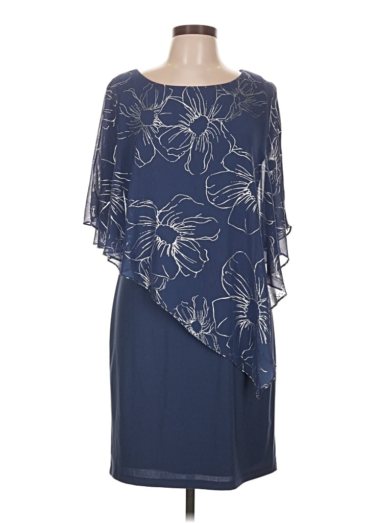Pre-owned Slny Cocktail Dress In Blue