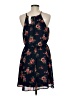 Blue Rain 100% Polyester Floral Blue Casual Dress Size M - photo 2