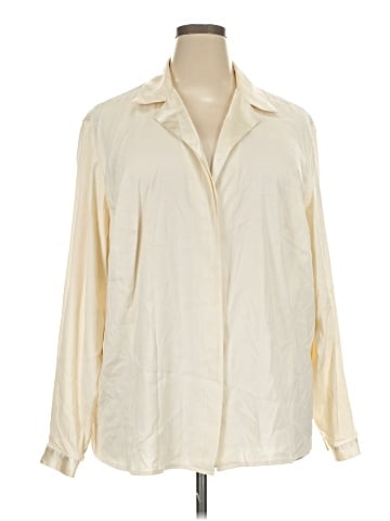 Elisabeth by Liz Claiborne Long Sleeve Blouse (view 1)