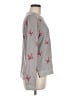 Lucky Brand Stars Gray Pullover Sweater Size M - photo 4