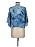 Lovestitch 100% Rayon Tie-dye Blue Kimono Size M - photo 2