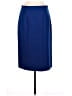 Pendleton 100% Virgin Wool Solid Blue Wool Skirt Size 6 - photo 1