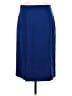Pendleton 100% Virgin Wool Solid Blue Wool Skirt Size 6 - photo 2
