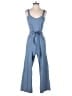 Rewash 100% Cotton Solid Blue Jumpsuit Size XS - photo 1